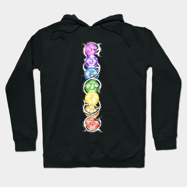 Chakra Vine Hoodie by jennifersoldner